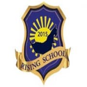 Rising school logo