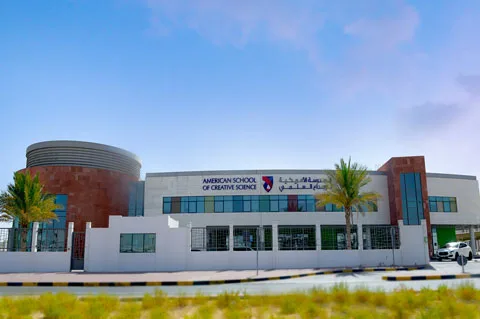 American School of Creative Science campus in Nadd Al Shiba 2, Dubai