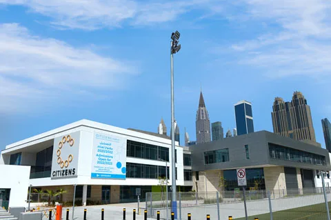 Citizens School campus in Al Satwa, Dubai