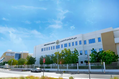 Dubai Heights Academy campus in Al Barsha South, Dubai