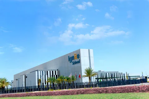Ignite School campus in Al Warqa 3, Dubai