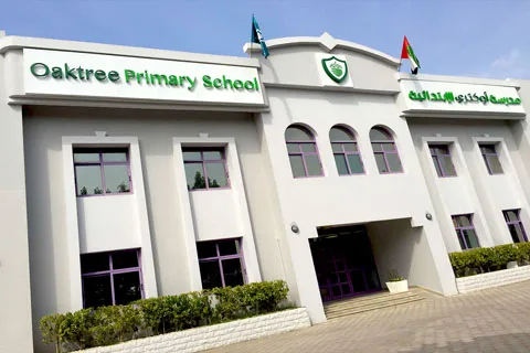 Oak Tree Primary School campus in Al Qouz 4, Dubai