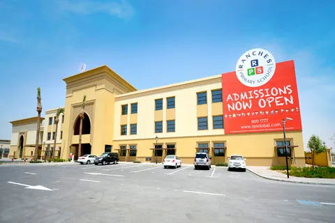Ranches Primary School campus in Arabian Ranches, Dubai