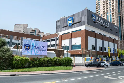 Regent International Private School campus in The Greens, Dubai
