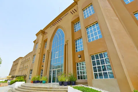 Sharjah American International Private School campus in Al Warqa 1, Dubai