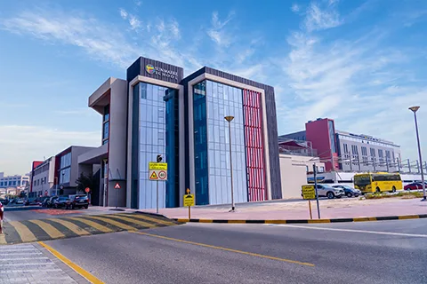 Sunmarke School campus in Jumeirah Village Circle (South), Dubai